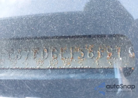 1986 Chevrolet Camaro из США, поврежденный, VIN 1G1FP87F0GL156197